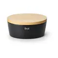 Brottopf 30x23x13 cm schwarz Continenta