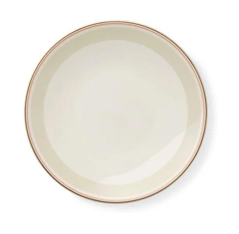 Dessertteller 24 cm Capri Khaki/Rosé