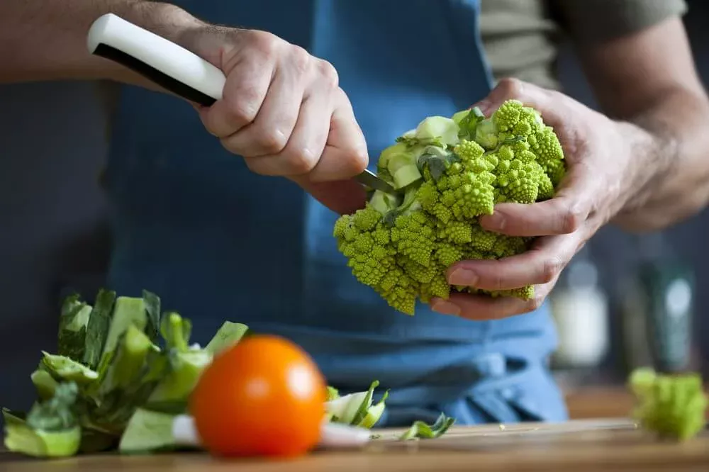 kohl zubereiten.