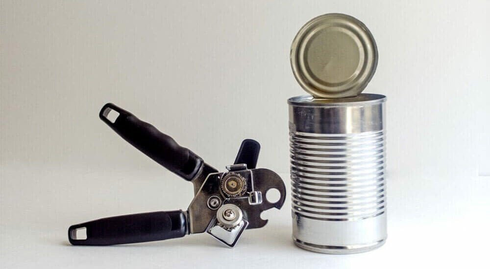 Öffner für Dosen