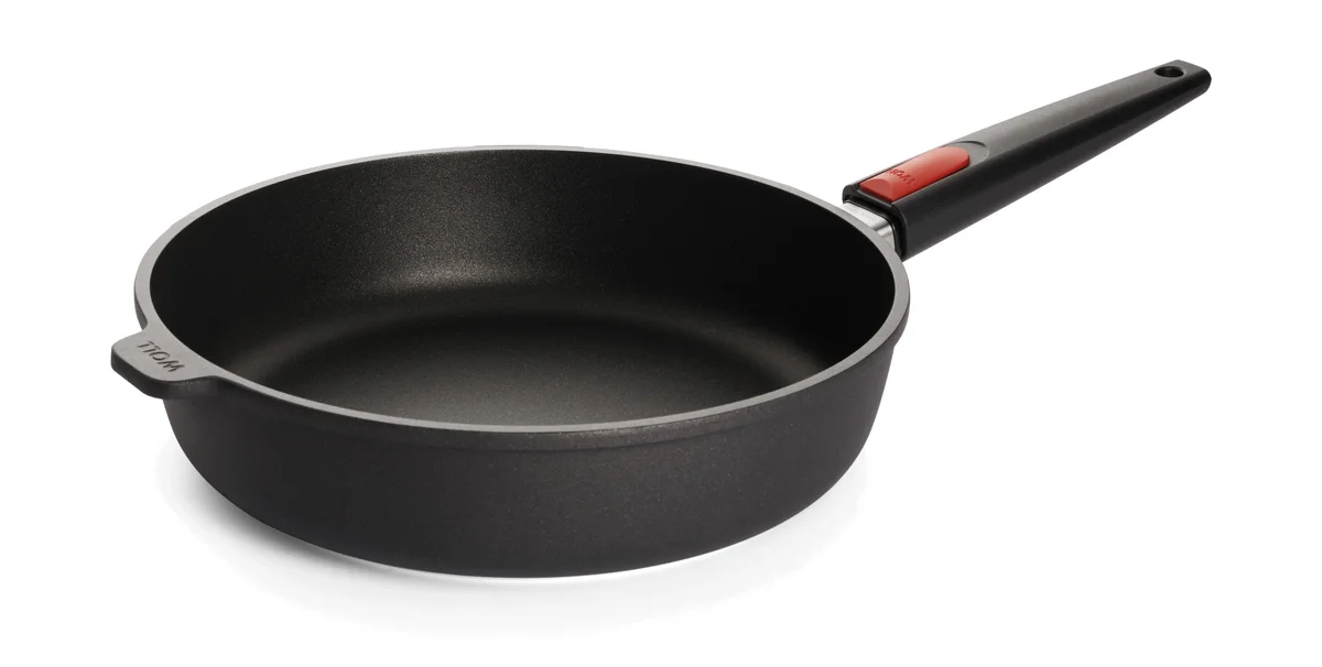 Guss-Hochrandpfanne 28 cm Titanium Nowo