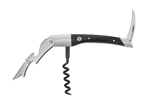 Kellnermesser Classic 12 cm Sommelier schwarz