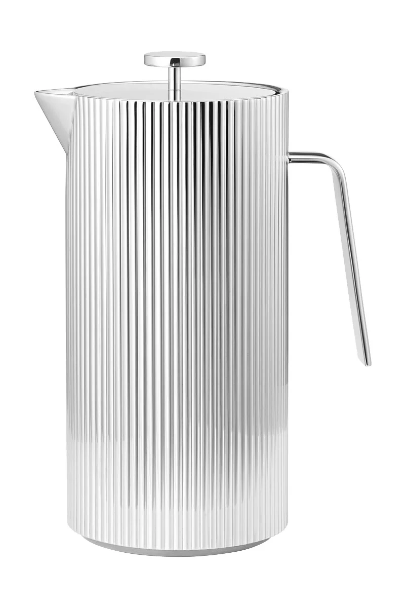 Französische Kaffeepresse 1,0 l Bernadotte edelstahl