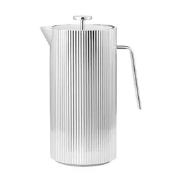 Französische Kaffeepresse 1,0 l Bernadotte edelstahl Georg Jensen