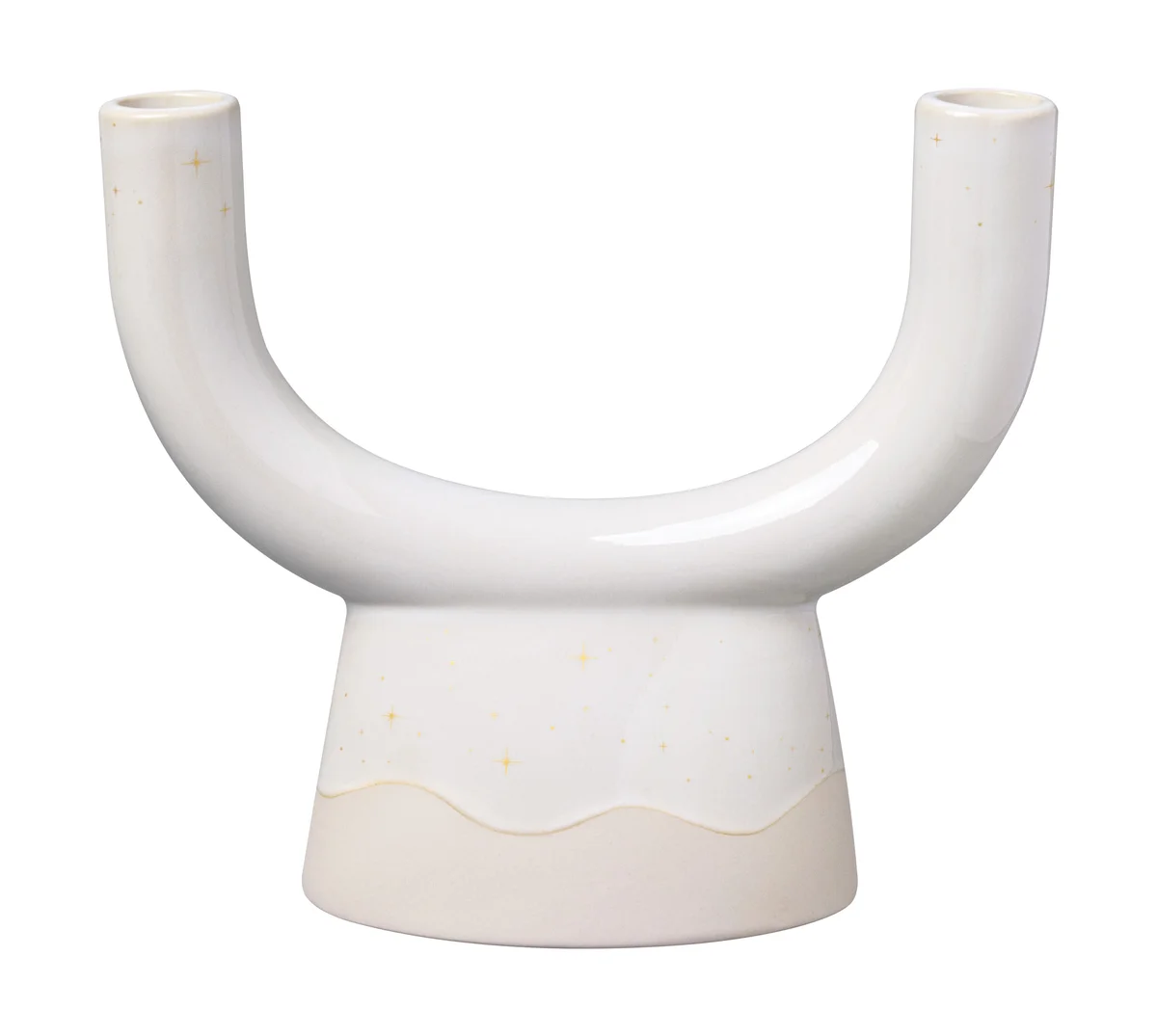 Kerzenhalter U-Form 23 cm Winter Glow