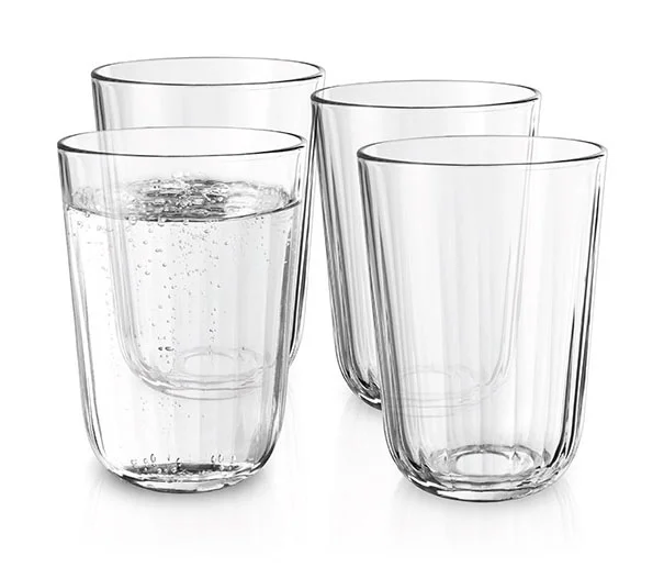 Glas 4er-Set klar