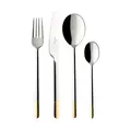 Tafelbesteck 113tlg.Lunch Ella teilvergoldet Villeroy & Boch