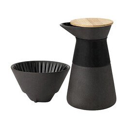 Kaffeefilterkanne Theo anthrazit 0,6l Stelton