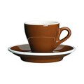 Espressotasse Milano marone m. Untere Cilio