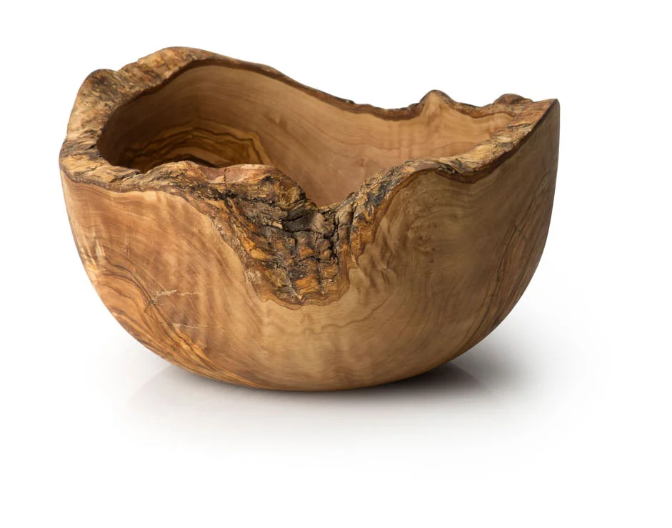 Schüssel Olive Naturform Ø 25cm