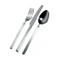 Besteckgarnitur 5 tlg. Edelstahl Dry mattierter Griff Alessi