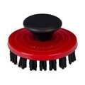 Reinigungsbürste rund Ø 8cm schwarz / kirschrot Le Creuset