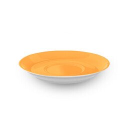 Espresso-Untertasse 12 cm Solid Color Classico Mandarine Dibbern