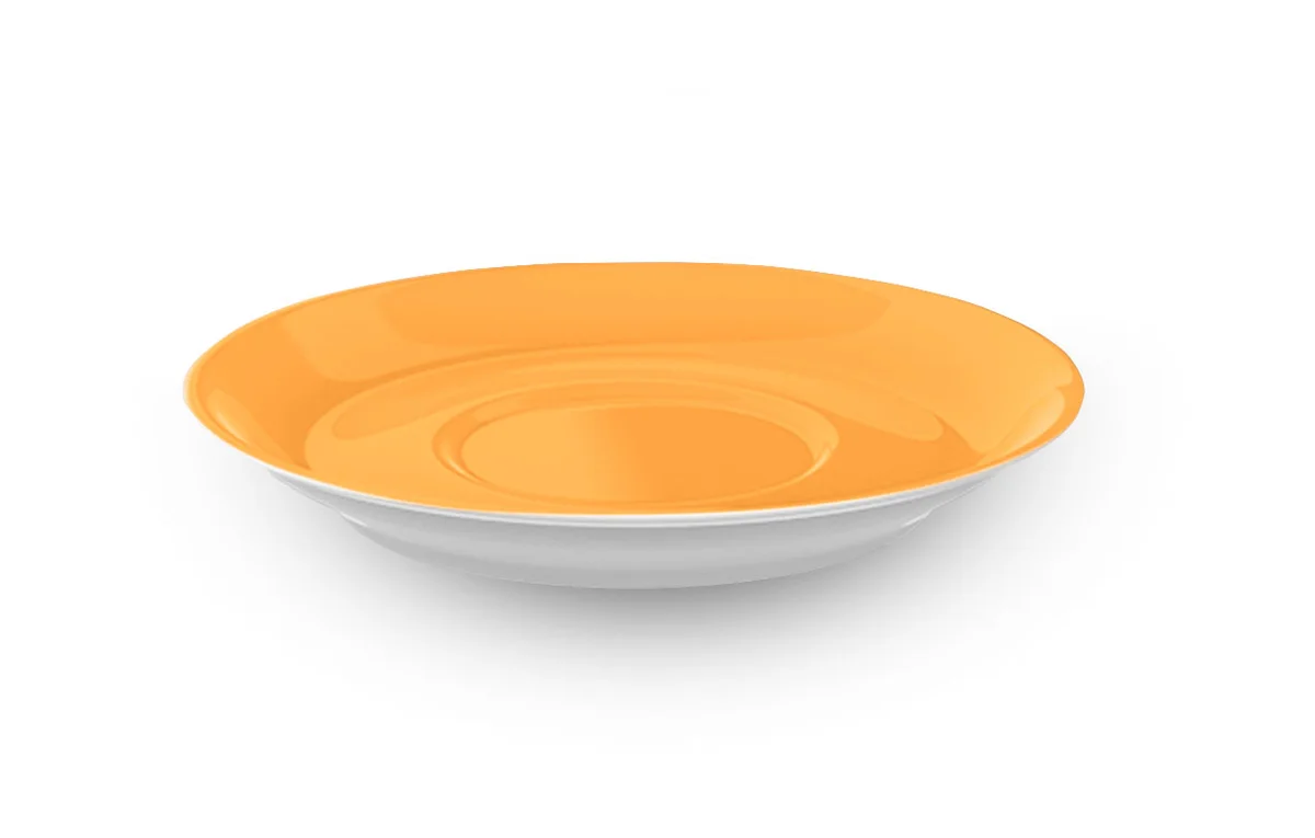 Espresso-Untertasse 12 cm Solid Color Classico Mandarine