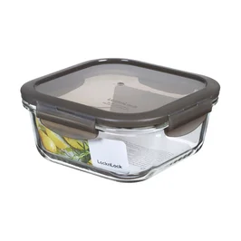 Frischhaltedose 0,75 l Oven Glass grau Lock & Lock