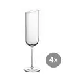 Sektkelch 4er-Set NewMoon klar Villeroy & Boch