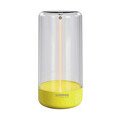 Akku-Tischleuchte PULSE Neon gelb 14,5cm Sompex