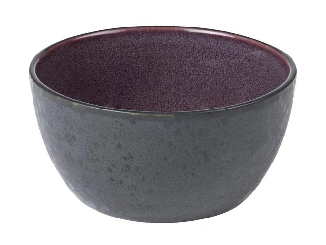 Bowl 14cm lila/schwarz