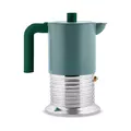 Vite Espressokocher 6 Tassen grün Alessi