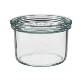 Sturzglas 4er-Set 0,2 l braun Weck
