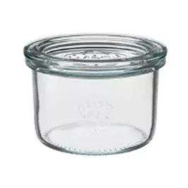 Sturzglas 4er-Set 0,2 l braun Weck