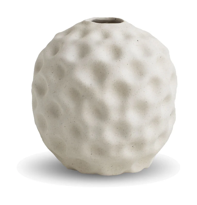 Vase Seedpod Vanilla H: 14 cm
