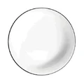 Schale Ø11,5cm H.5,2cm Oco Ligne schwarzer Rand ASA