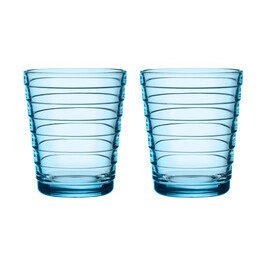 2er Set Trinkglas 22cl Aino Aalto aqua Iittala