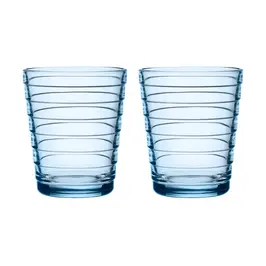 Trinkglas 2er-Set 0,22 l Aino Aalto Aqua Iittala