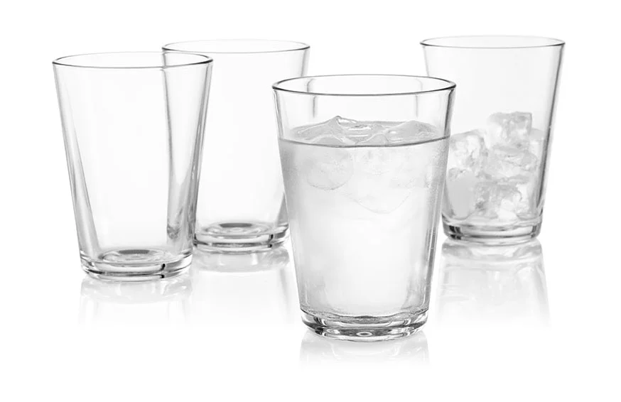 Glas 8er-Set klar