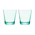 Trinkglas 2er-Set 0,21 l Kartio Wassergrün Iittala