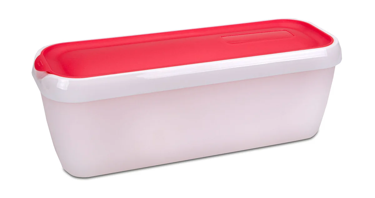 Eisbehälter mit Deckel 28 cm Fresh & Cool rot