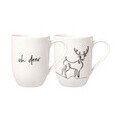 Henkelbecher 2er-Set Statement XMAS Rentier Villeroy & Boch