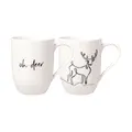 Henkelbecher 2er-Set Statement XMAS Rentier Villeroy & Boch