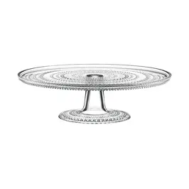 Kuchenplatte 32 cm Kastehelmi klar Iittala