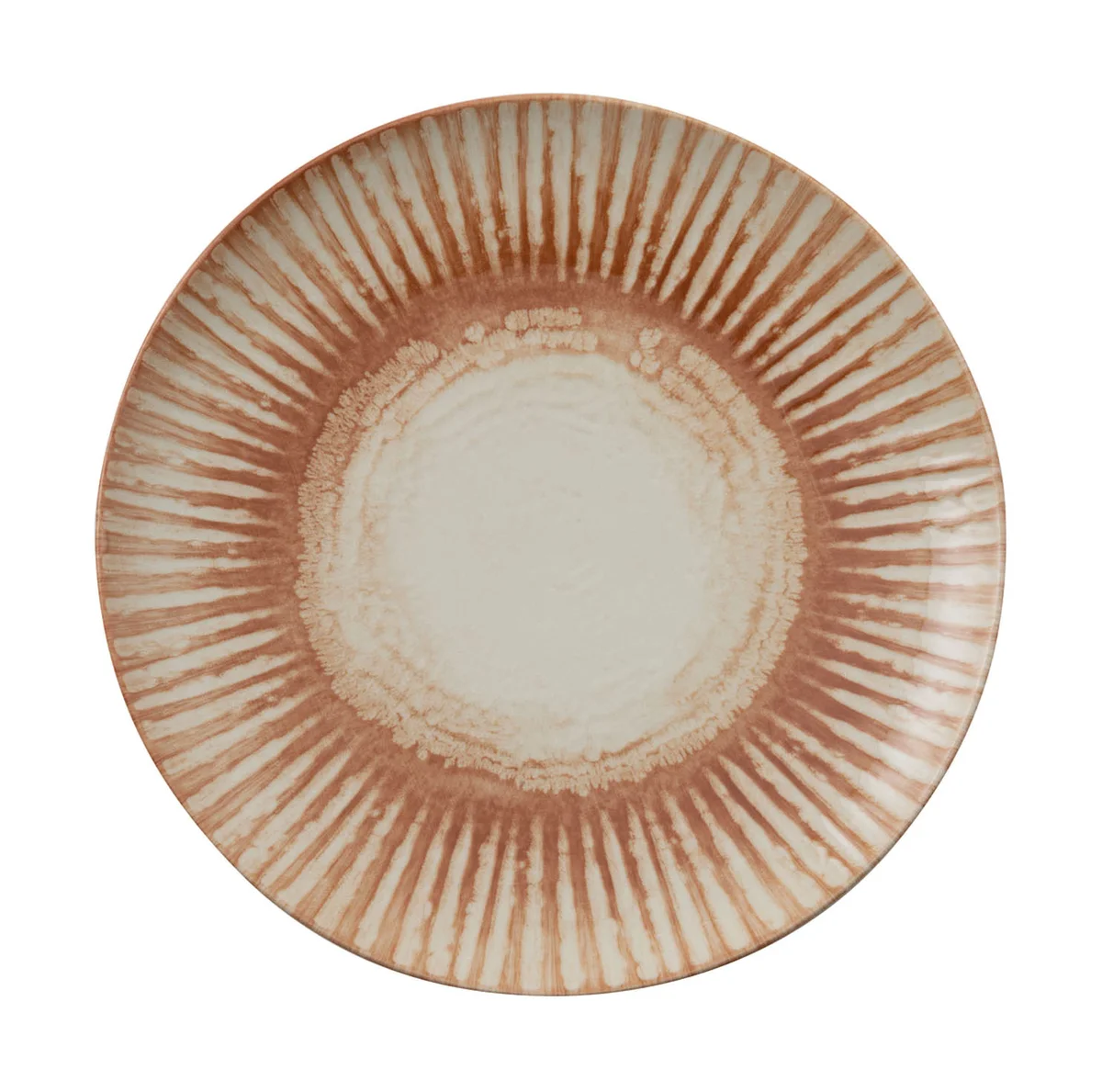 Teller flach 28 cm Sunlight Red