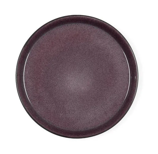 Teller 27cm lila/schwarz