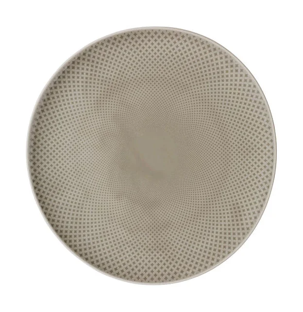 Teller flach 32 cm Junto Pearl Grey