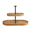 Etagere 2-stufig Wood natur ASA