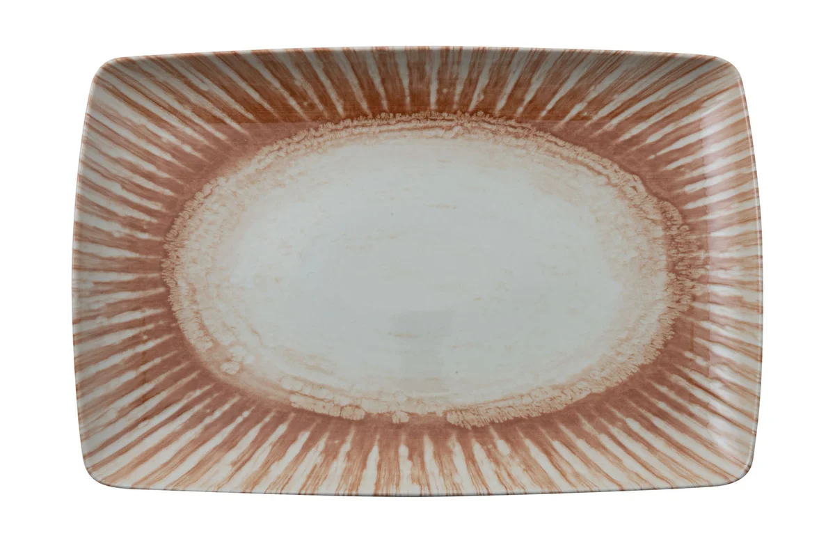 Platte 35x22 cm Sunlight Red