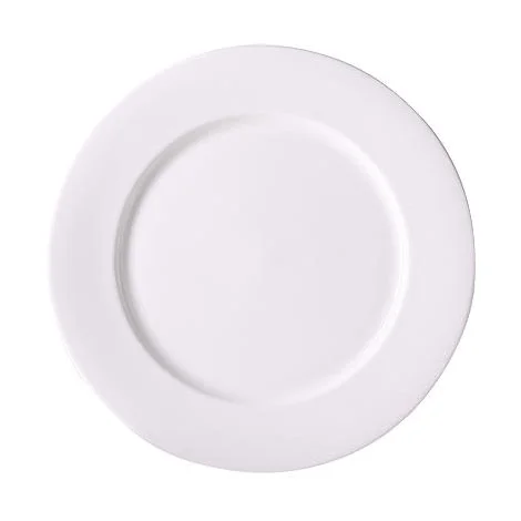 Teller flach 32 cm Bone China weiss