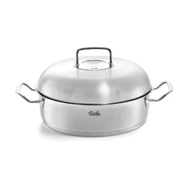 Bräter 28 cm Original-Profi Collection silber Fissler