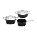 Topf-Set 3-tlg. Adamant schwarz Fissler