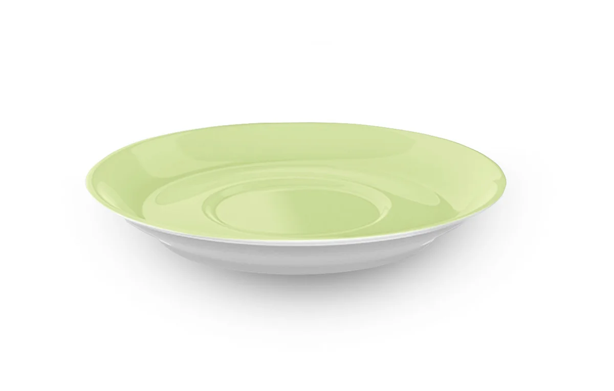 Espresso-Untertasse 12 cm Solid Color Classico Pistazie