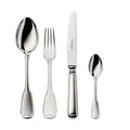 4 tlg. Garnitur Alt Faden 150 g versilbert Robbe & Berking