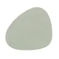Glasuntersetzer 11x13 cm Curve Nupo olive green LINDDNA