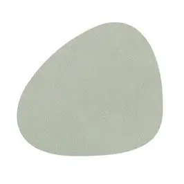 Glasuntersetzer 11x13 cm Curve Nupo olive green LINDDNA