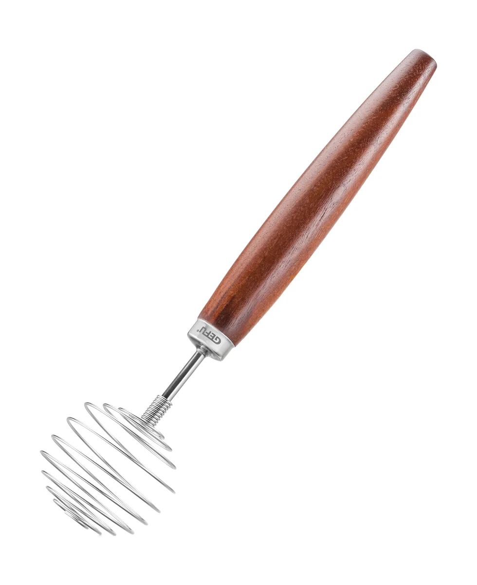 Nedo Dänischer Quirlbesen 30 cm Walnuss