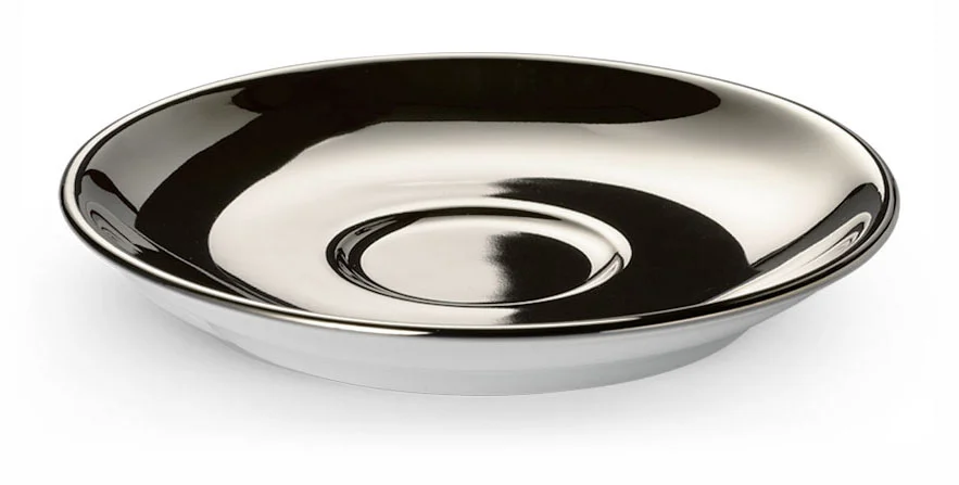 Espresso-Untertasse 12 cm Solid Color Classico Platin
