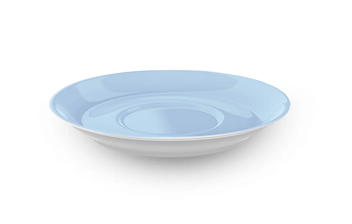 Espresso-Untertasse 12 cm Solid Color Classico Morgenblau